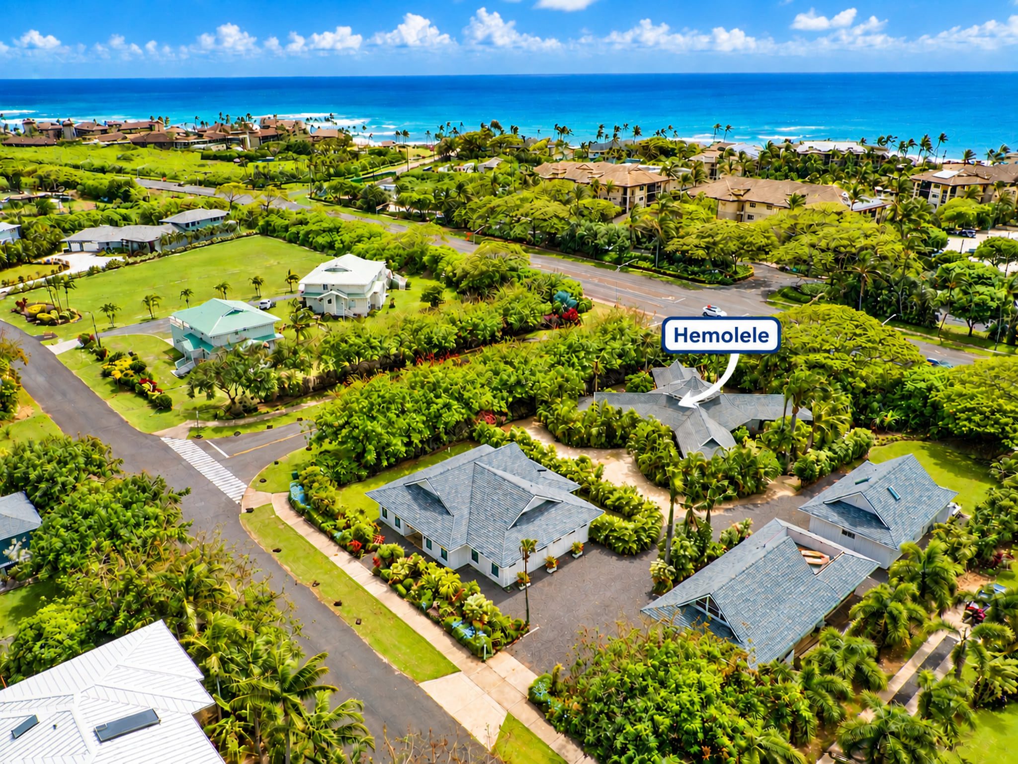 Balinese Poipu Beach Estate - 4 ensuites - AC