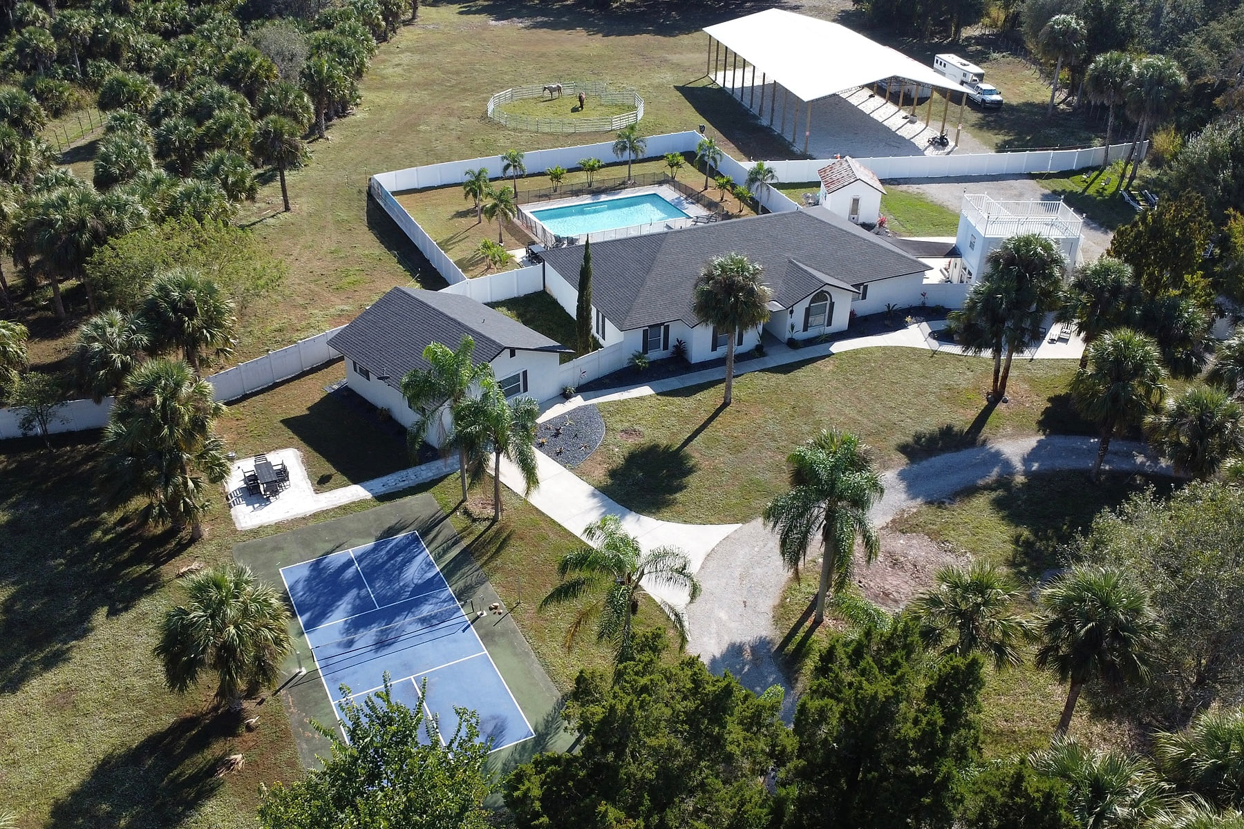 Rock Road Estate & Ranch: A Private 4-Residence Compound