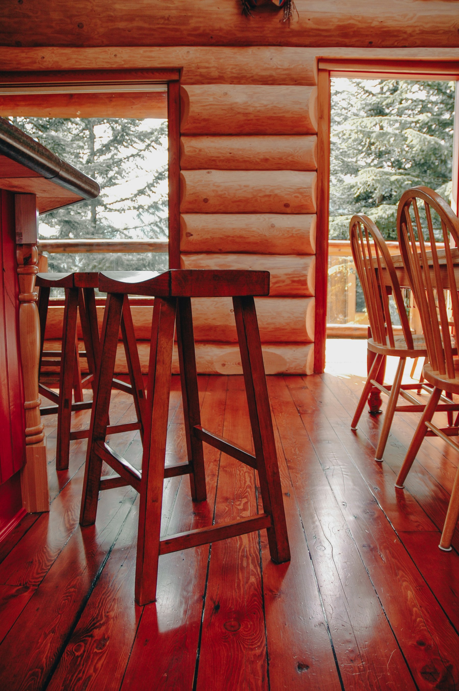 Spruce Creek Cabin — Log Cabin with Hot Tub