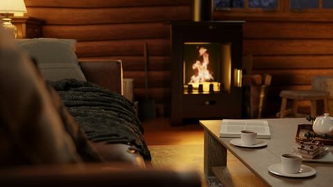 Spruce Creek Cabin — Log Cabin with Hot Tub