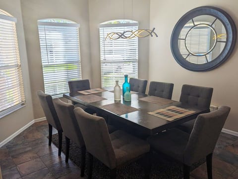 Formal dining area