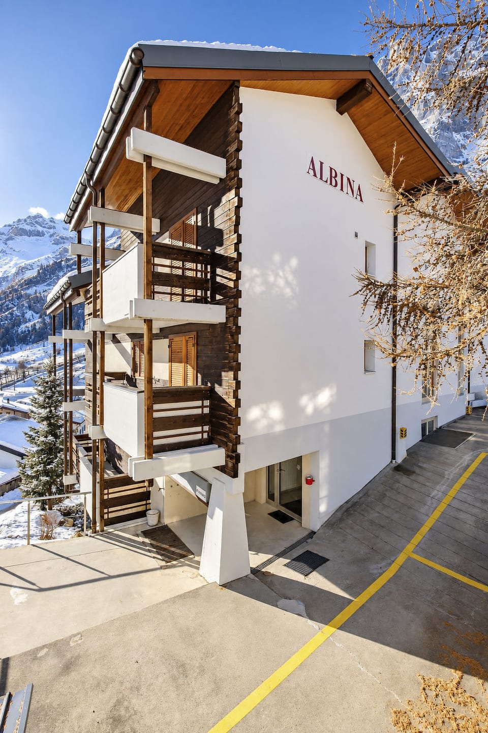 Residenz Albina Leukerbad # 4-bed apartment, Dusche, WC - Leukerbad