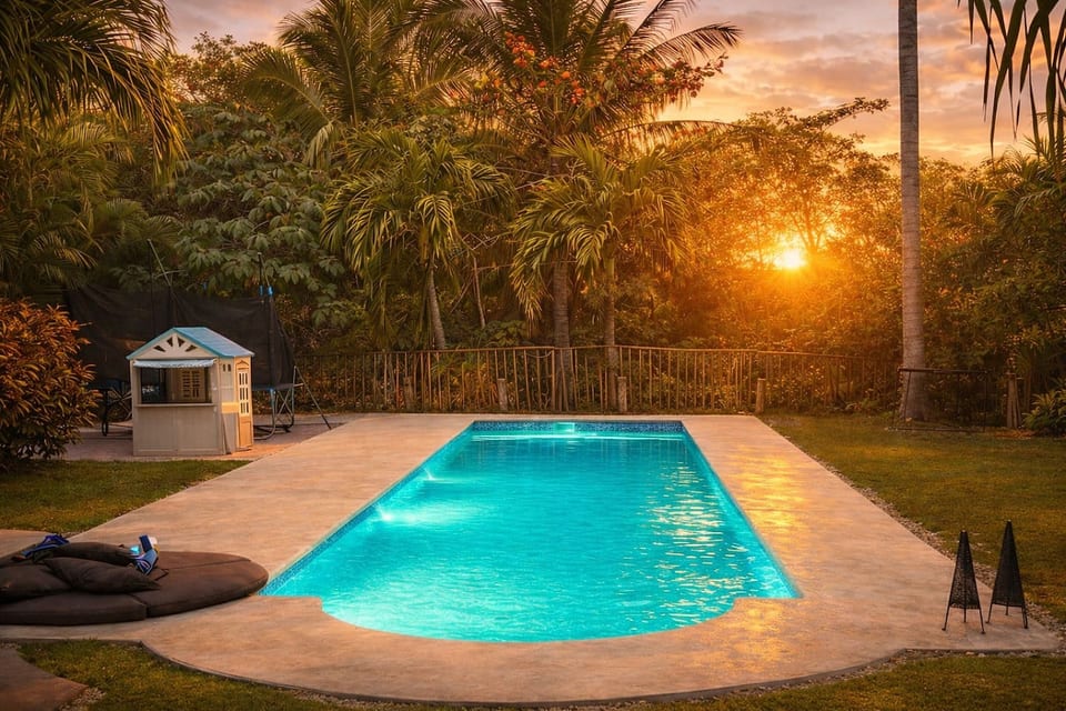 Green Oasis private pool cinema games - Puerto Aventuras