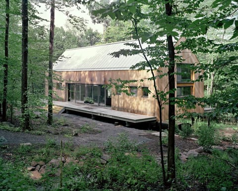 Front View of house, Photo by: Bertrand Cavalier