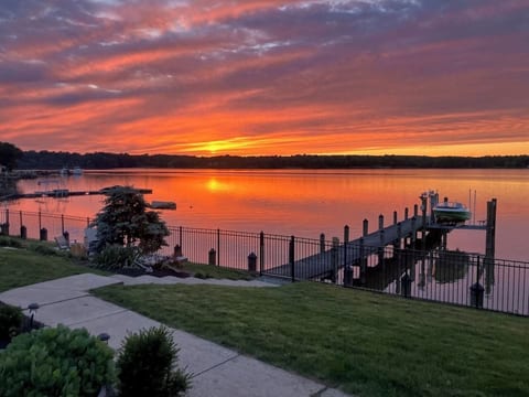 The sunsets are amazing from you own private deck!