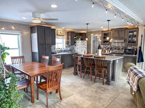 Kitchen and Dining Area