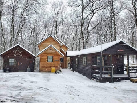 Three cabins