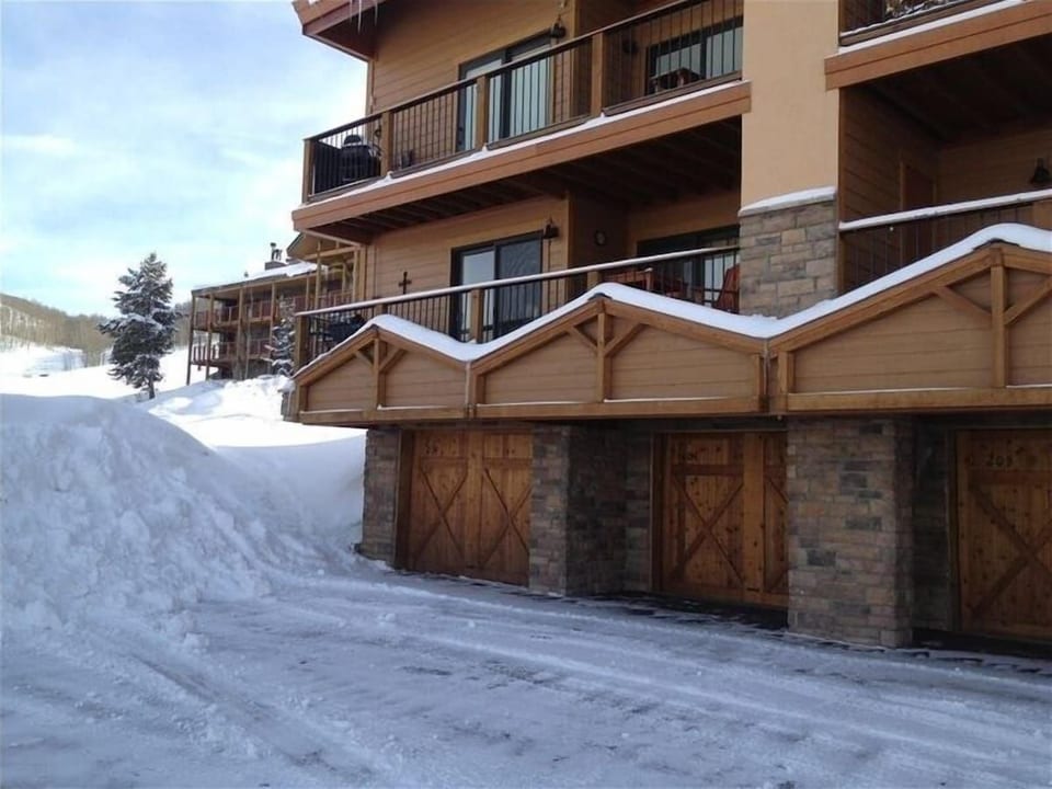 Unit is second floor above garage.