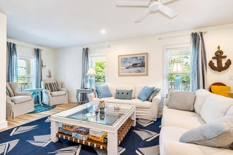 Cozy Coastal Living Space