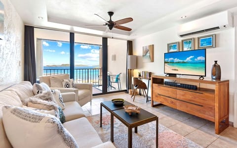 Gorgeously appointed living room with Crate&Barrel furniture that leads into the patio with stunning views!