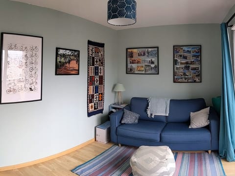 Bedroom in our Top-Floor Apartment