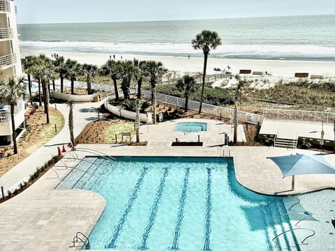 View from the master bedroom balcony.
