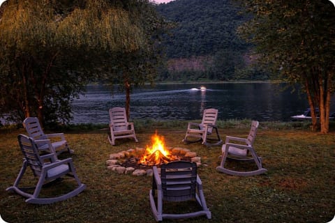 Fire on the River at dusk! Yes please!