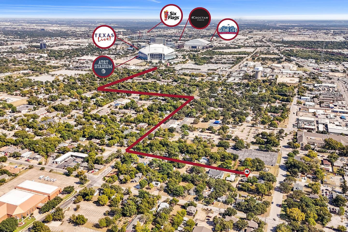 Cozy Arlington Bungalow 4/Mins to AT&T Stadium