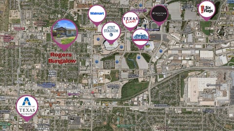 Prime Arlington location near AT&T Stadium, Six Flags, and Texas Live!
