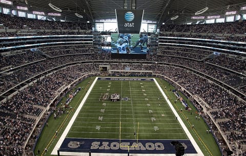 AT&T Stadium - Home of the Dallas Cowboys and host to big-name concerts, events, and tours (Less than 1 mile away)