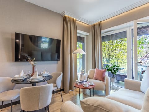 Appartement Jachtowa direkt am Hafen von Usedom