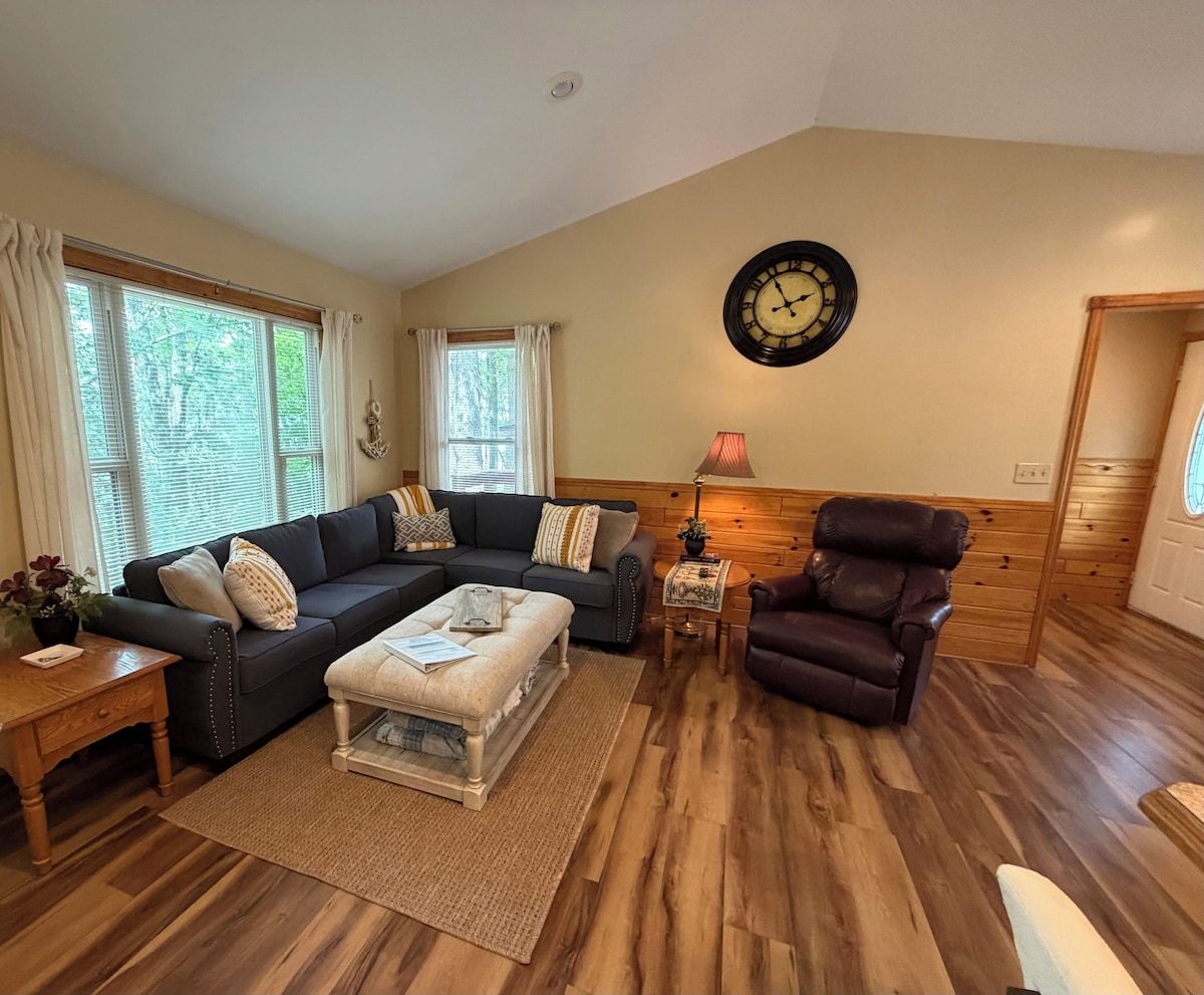 Sleeper sofa in family room 