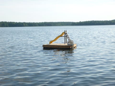 Shallow swimming area — great for kids