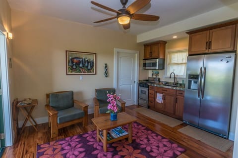 Nicely open full kitchen