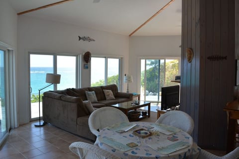 View of turquoise sea from everywhere..
