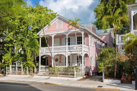 The historic William Skelton Home, a beautifully preserved Key West residence surrounded by tropical landscaping in the heart of Old Town.