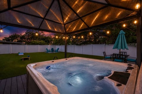 Soak under the stars after exploring Florida’s beautiful Gulf Coast.