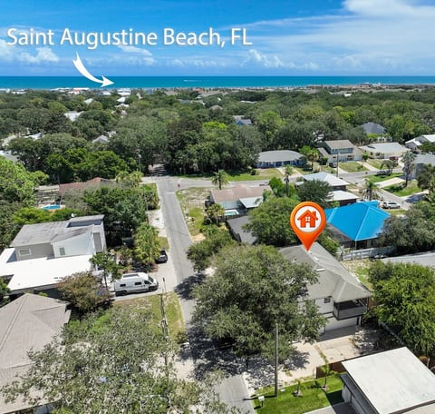 Beach House | Sleeps 14 + Game Room|Steps to Beach image 1
