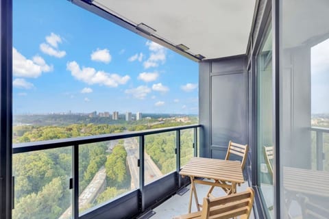 1 Bed -  Bloor St E with Rosedale Valley View!