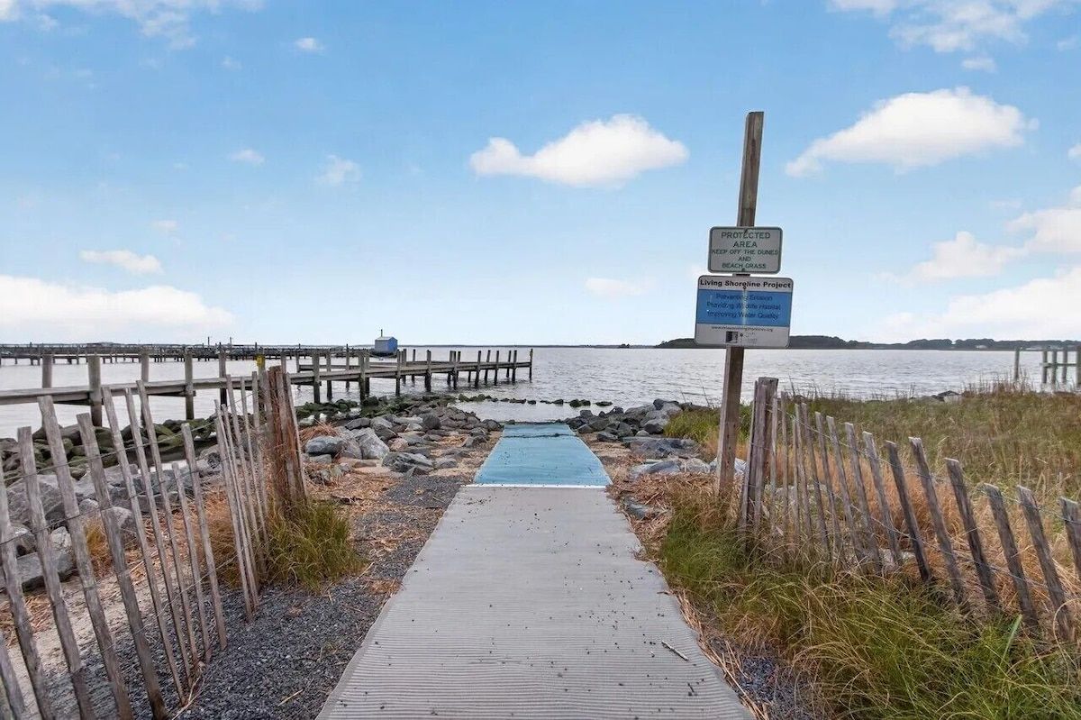 Just steps away from Rehobeth Bay