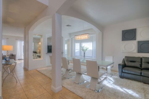 Formal dining area