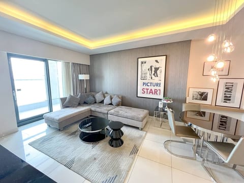 1BR with Burj Khalifa View in Paramount Hotel