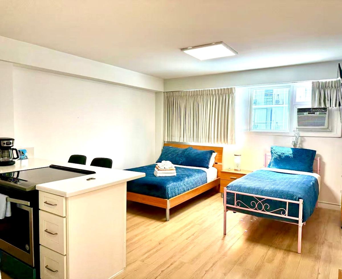 Value Stay Waikiki Studio Kitchen/Beach/Wifi 301