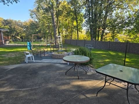 Large Fenced in Play Area