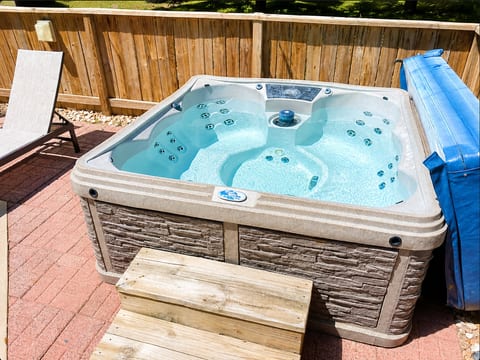 Unwind in your private year-round hot tub after a full day at the beach or exploring Nags Head.