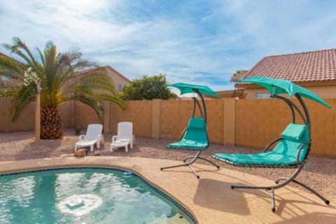 Heated Pool King Bed Firepit Work Station