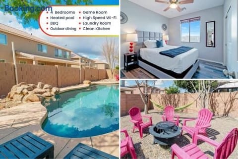 4BR Desert Retreat | Private Pool & Fire Pit