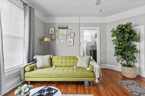 Renovated 1BR Upstairs Flat | Elmwood + Parking