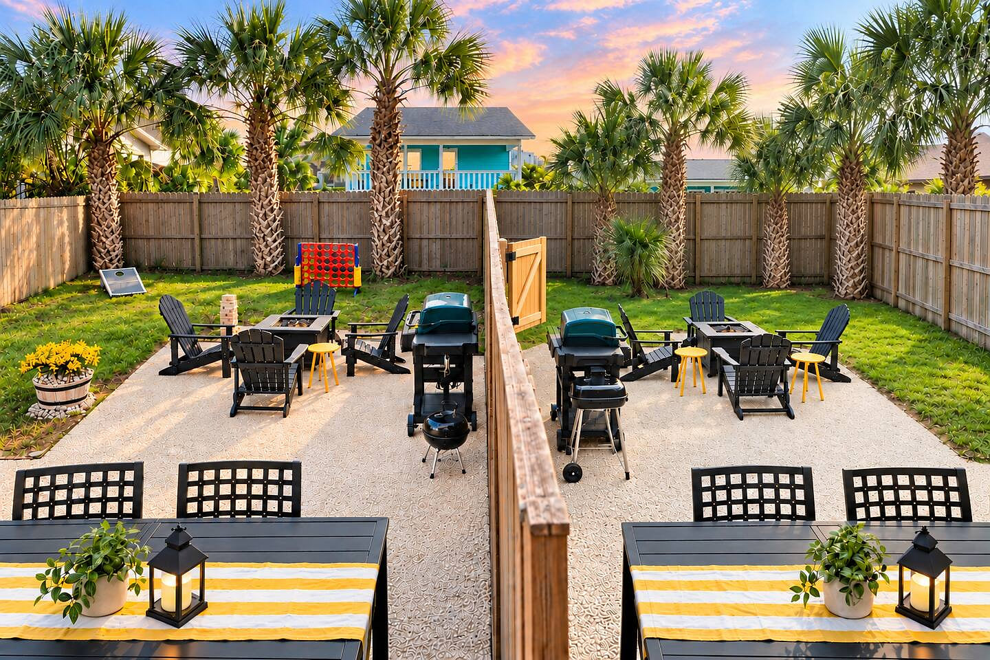 The Yellow Retreat | Duplex Sleeps 18 + Beach Walk