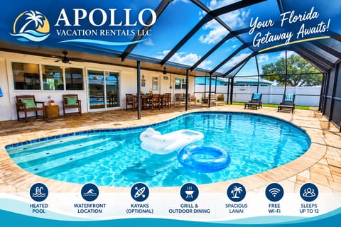 Waterfront Escape | Heated Pool Kayaks & Boat Lift