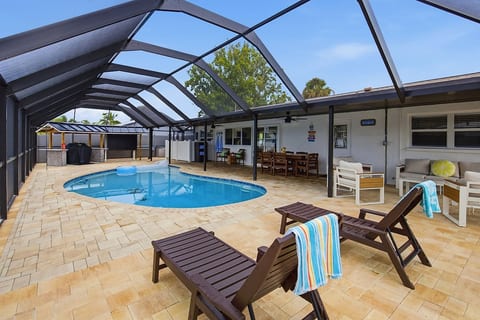 easy outdoor living, with space to swim, unwind, and enjoy Florida’s warm weather.