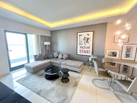 1BR with Burj Khalifa View in Paramount Hotel