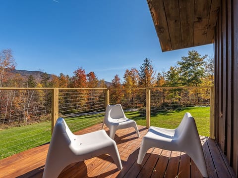 Mountain view from deck