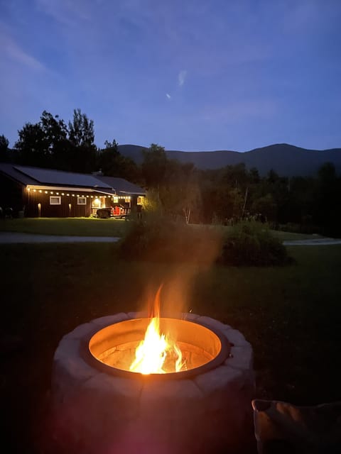 Enjoy the fire pit on a cool summer night.