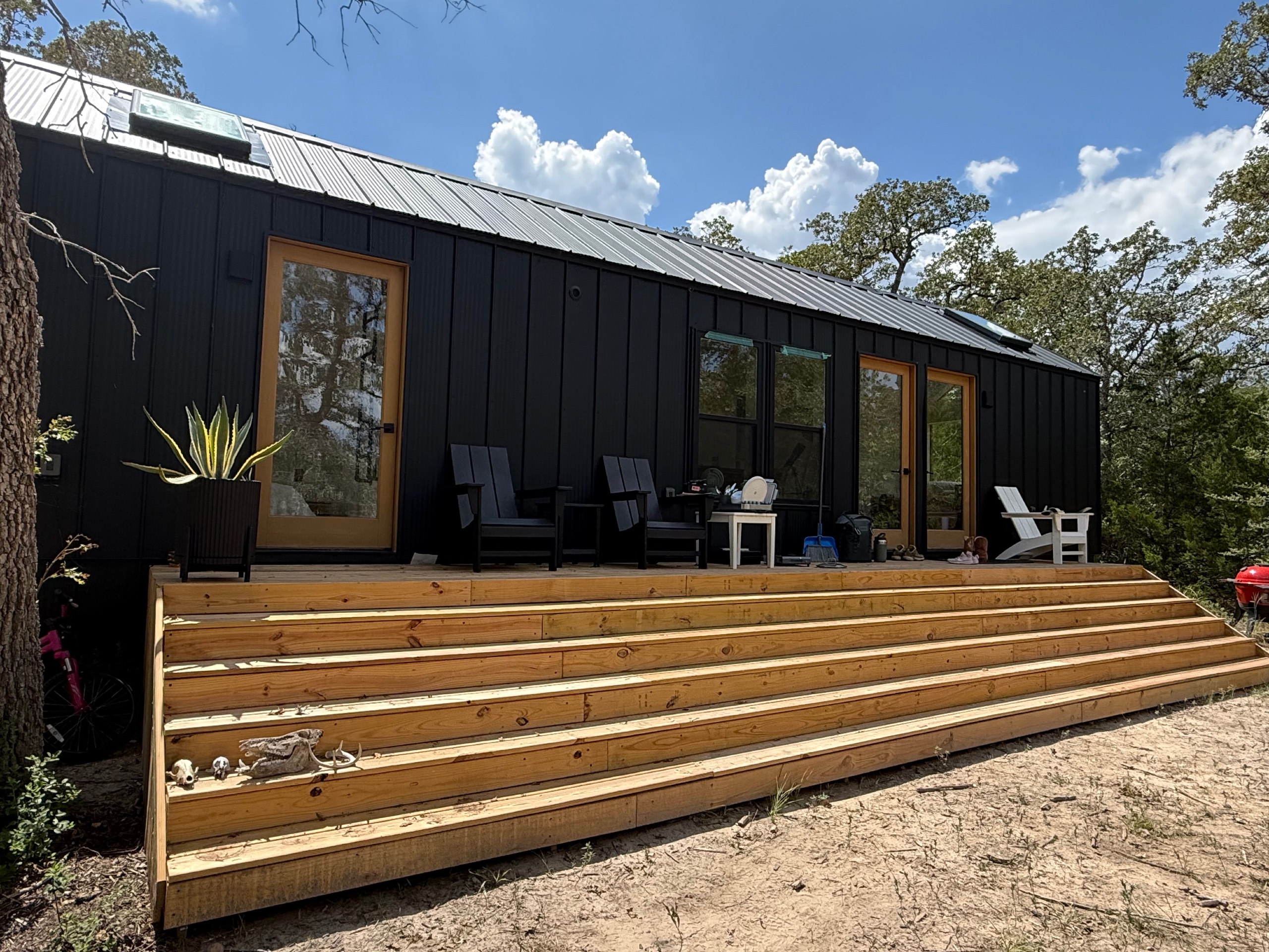 Tiny Nordic Home in the Texas Countryside