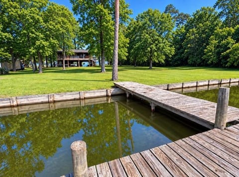 Cast a line and enjoy fishing right from the waterfront dock! Relax and take in the peaceful lake views just steps from the house.
Safety Notice: The dock has no safety railings. Please use caution near the water and supervise children at all times.