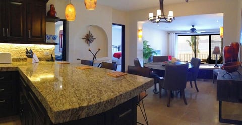 As you enter the front door of 301 Gaviota