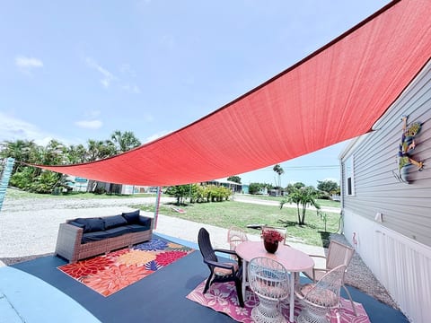 Manatee house patio