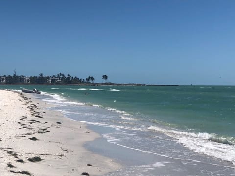 This is North Captiva. It’s only a few minutes by boat from our house.