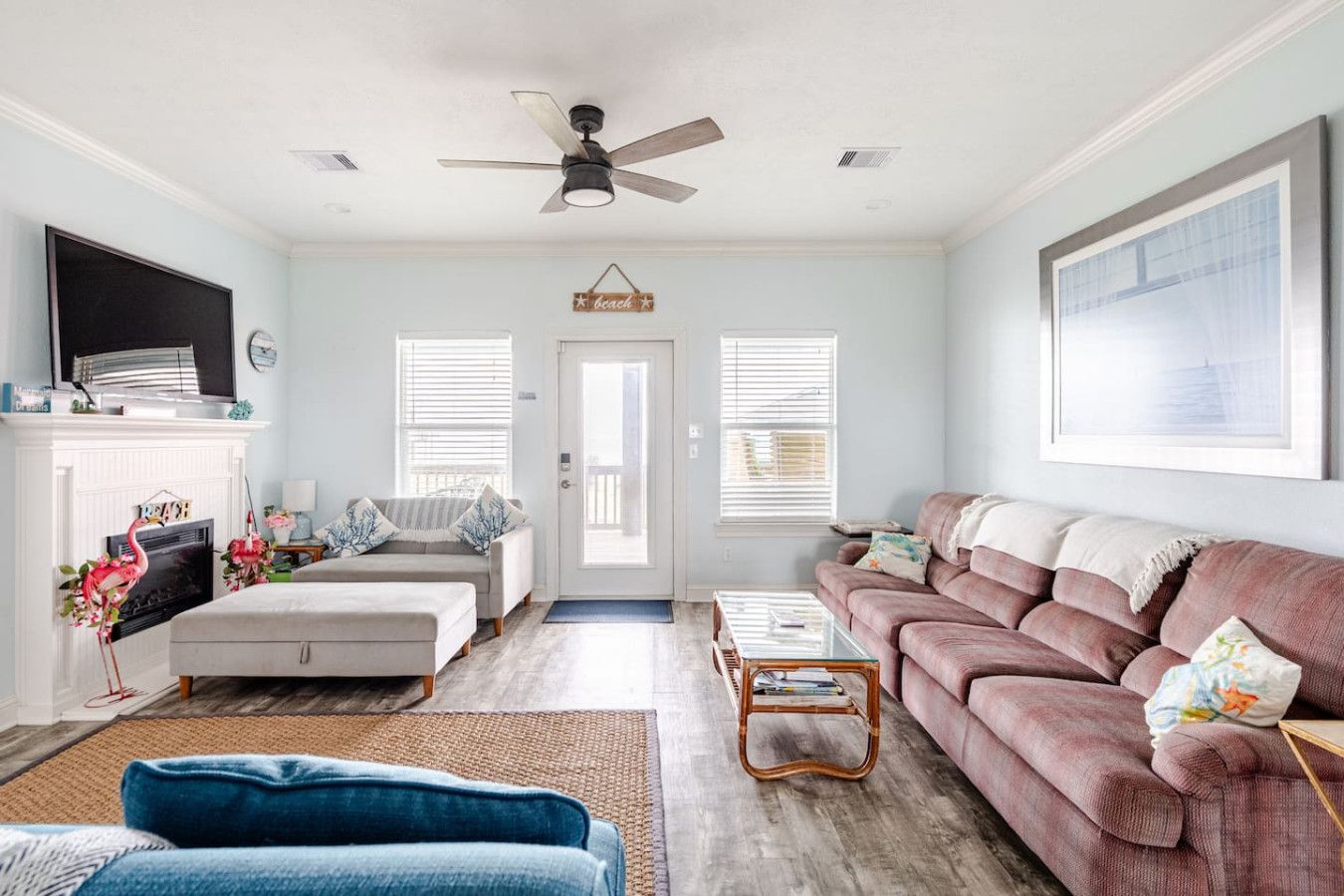 Gulf Views, Steps to Beach, 2 King Beds, 3Bd/2Bth